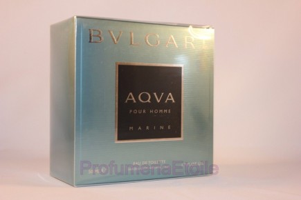 BULGARI AQUA MARINE POUR HOMME PROFUMO UOMO EDT 50ML VAPO Perfume Men Spray Bulgari 751004 Profumi