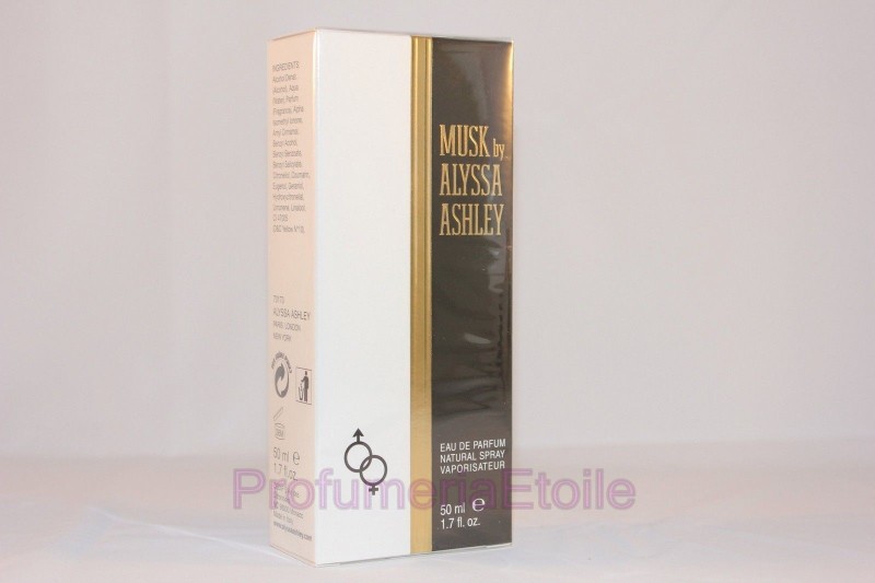MUSK  ALYSSA ASHLEY EDP PROFUMO DONNA UOMO 50ML VAPO Perfume Women & Men