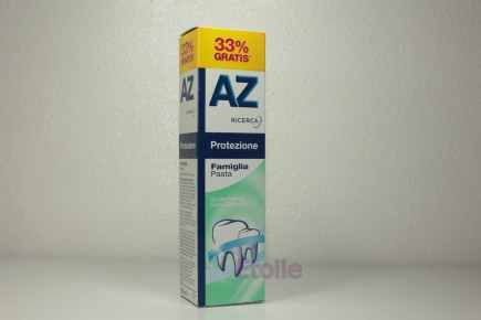 DENTIFRICIO DENTI AZ PROTEZIONE CARIE GEL + FLUORO ATTIVO +33% GRATIS 100ML Az 710083 Dentifrici