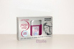 PIEGA VIVA FISSATORE NATURALE CAPELLI NORMALI 3 FIALE IN OGNI SCATOLA Piega viva 640223 Cura dei capelli
