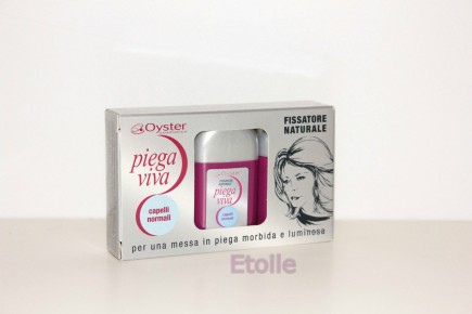 PIEGA VIVA FISSATORE NATURALE CAPELLI NORMALI 3 FIALE IN OGNI SCATOLA Piega viva 640223 Cura dei capelli