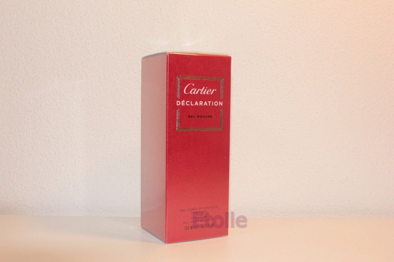 CARTIER DECLARATION UOMO GEL DOCCIA SCHIUMA SHAMPOO 200ML shower gel