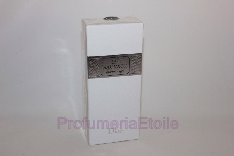 DIOR EAU SAUVAGE SHOWER GEL DOCCIA SCHIUMA BAGNO UOMO 200 ML