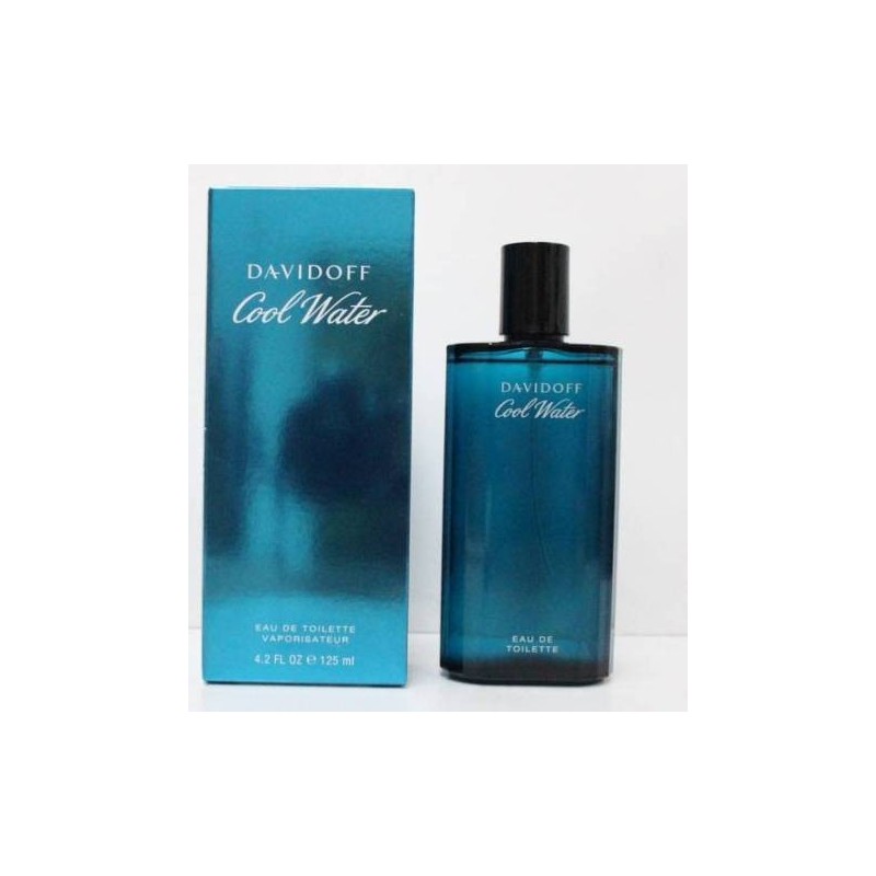 DAVIDOFF COOL WATER MAN EDT PROFUMO UOMO 125ML VAPO Perfume For Men Spray