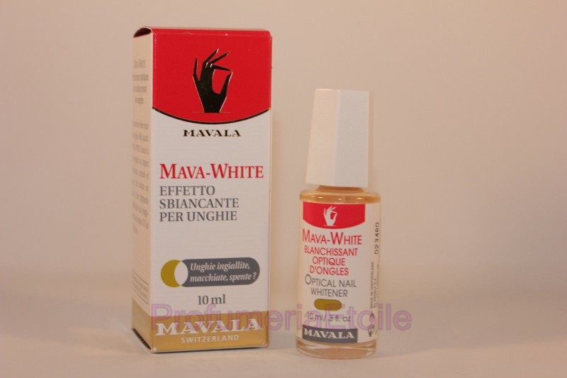 MAVALA MAVA WHITE 10ML Effetto sbiancante per unghie