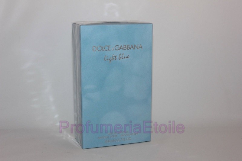 D&G DOLCE & GABBANA LIGHT BLUE DONNA PROFUMO EDT 200ML VAPO Perfume Woman Spray