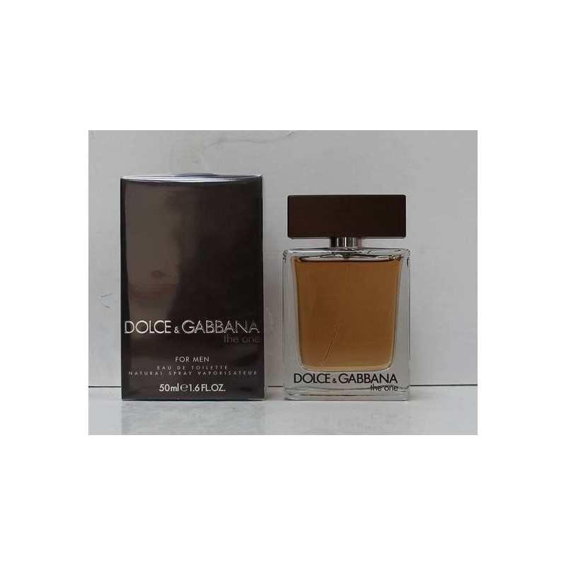D&G DOLCE & GABBANA THE ONE FOR MEN PROFUMO UOMO EDT 50ML VAPO Perfume for Men