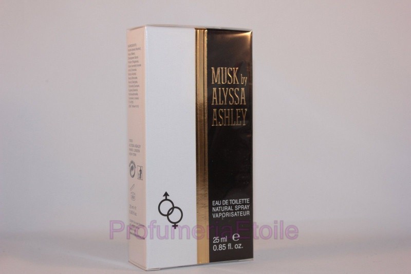 MUSK  ALYSSA ASHLEY PROFUMO DONNA UOMO EDT 25ML VAPO unisex