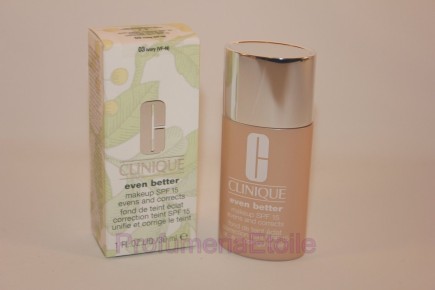 CLINIQUE EVEN BETTER MAKEUP SPF15 30ML N.3 IVORY Fondotinta Antimacchie Clinique 029004/003 Make up