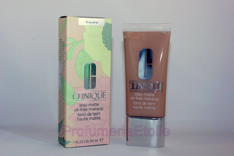 CLINIQUE STAY-MATTE OIL-FREE MAKEUP  N.6 IVORY 30ML Fondotinta Opacizzante 