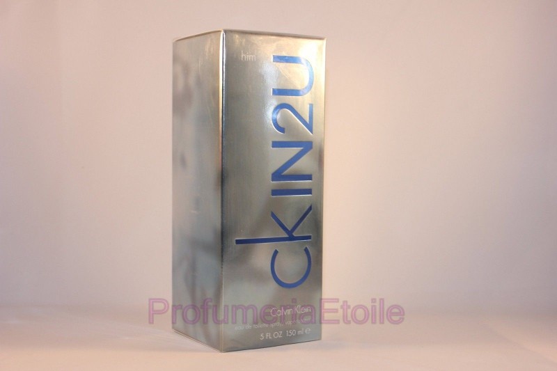 CK CALVIN KLEIN IN2U HIM PROFUMO UOMO 150ML EDT VAPO Perfume Men Spray