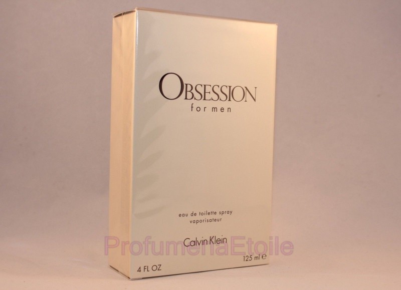 CK CALVIN KLEIN OBSESSION FOR MEN PROFUMO UOMO EDT 125ML VAPO Perfume Men Spray