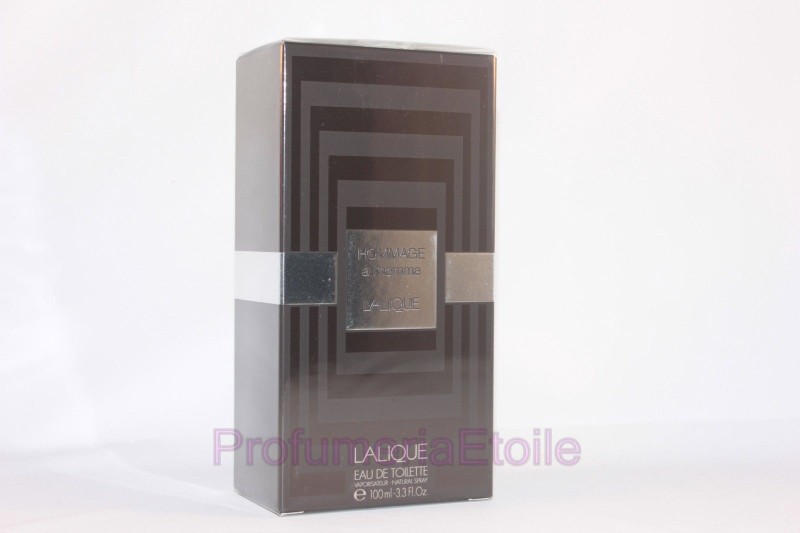 LALIQUE HOMMAGE A L'HOMME EDT PROFUMO UOMO 100 ML VAPO Perfume for Men Spray