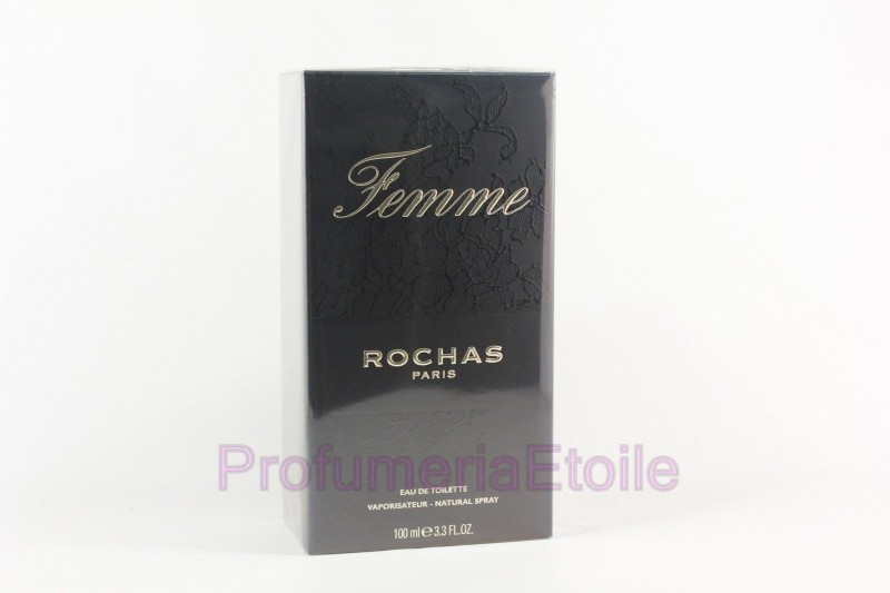 ROCHAS FEMME PROFUMO DONNA EDT 100ML VAPO Perfume Women Spray NUOVA EDIZIONE