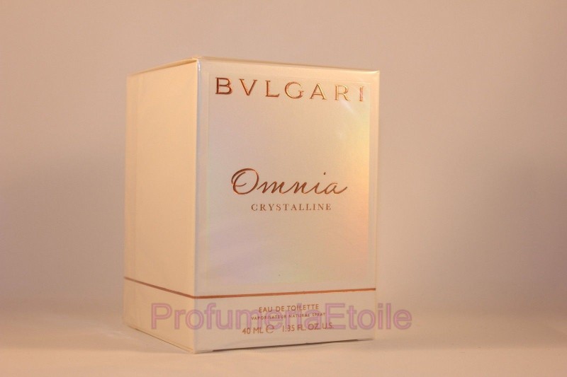BULGARI OMNIA CRYSTALLINE EDT PROFUMO DONNA 40ML VAPO Perfume Woman Spray
