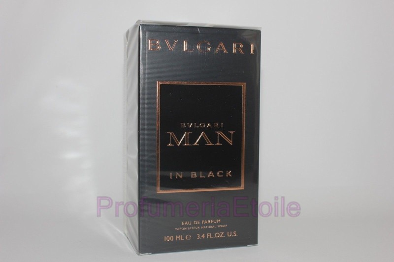 BULGARI MAN IN BLACK PROFUMO UOMO EDP 100 ML VAPO Perfume For Men Spray