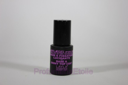 LAYLA GEL POLISH SMALTO IN GEL REMOVIBILE BASE E FISSATORE LUCIDANTE TOP & BASE Layla 840004 Manicure e pedicure