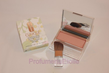 CLINIQUE BLUSHING BLUSH POWDER BLUSH N.101 AGLOW Fard in polvere lunga durata Clinique 029045/101 Blush