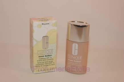 CLINIQUE EVEN BETTER MAKEUP SPF15 30ML N.9 SAND Fondotinta Antimacchie Clinique 029004/009 Fondotinta