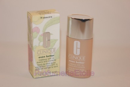 CLINIQUE EVEN BETTER MAKEUP SPF15 30ML N.1 ALABASTER Fondotinta Antimacchie Clinique 029004/001 Make up