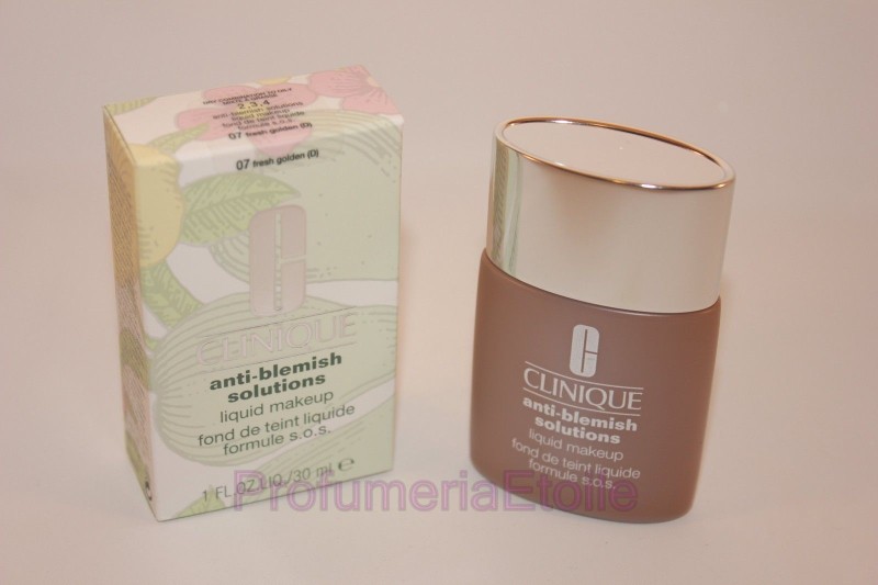 CLINIQUE ANTI-BLEMISH SOLUTIONS LIQUID MAKEUP N 07 FRESH GOLDEN Fondotinta