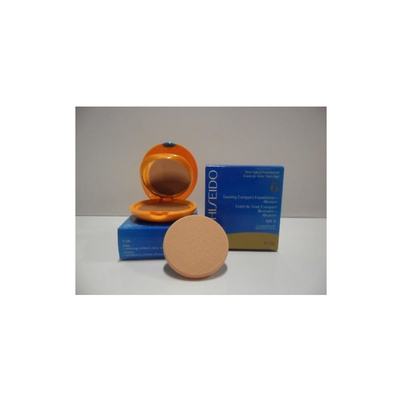 SHISEIDO SUN COMPACT BRONZE PROTEZIONE 6 - FONDOTINTA