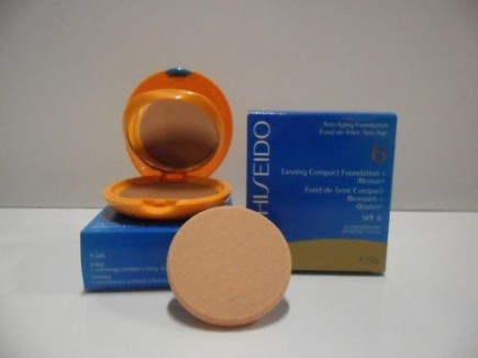 SHISEIDO SUN COMPACT BRONZE PROTEZIONE 6 - FONDOTINTA Shiseido 830217 Fondotinta