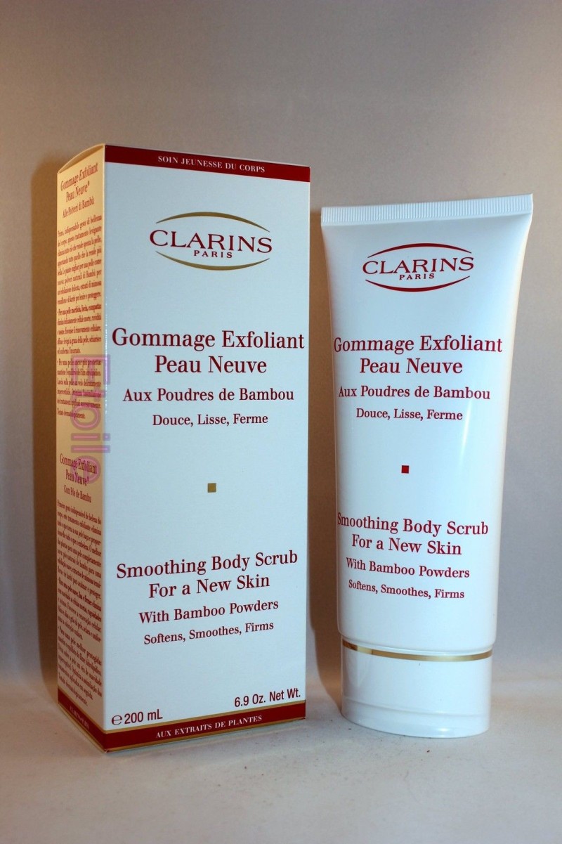 CLARINS GOMMAGE EXFOLIANT PEAU NEUVE Esfoliante Rinnovatore Con Polveri di Bambu