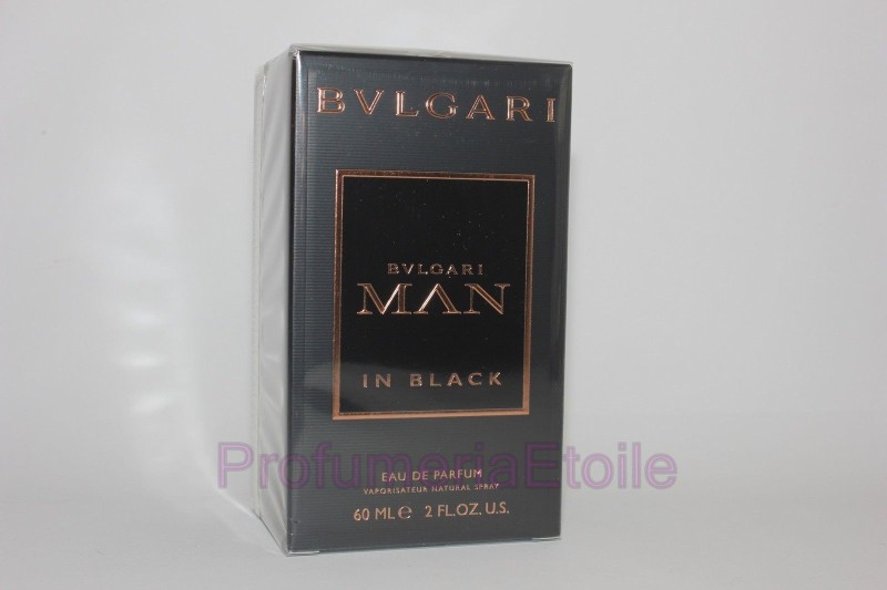 BULGARI MAN IN BLACK PROFUMO UOMO EDP 60 ML VAPO Perfume Men spray