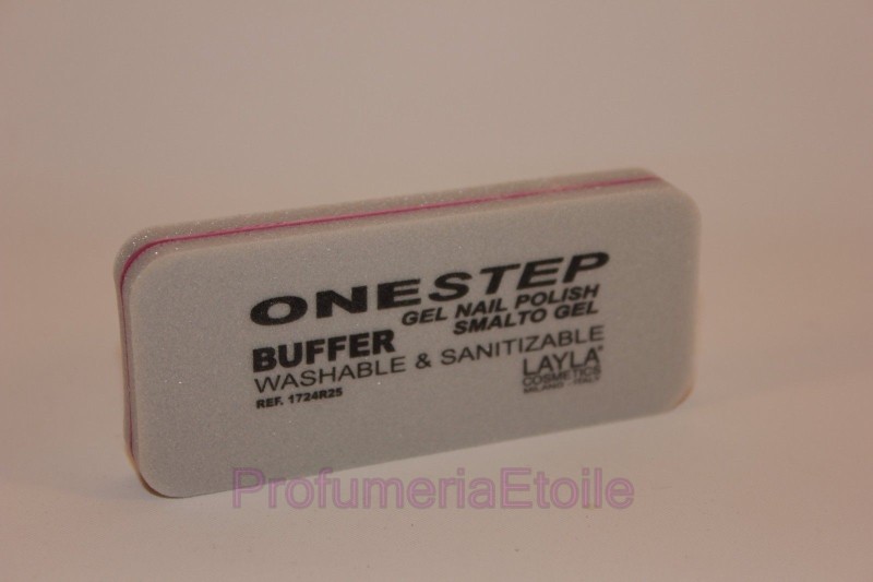 LAYLA POLISH BUFFER ONE STEP SPUGNA PREPARAZIONE UNGHIE PER APPLICAZIONE SMALTO