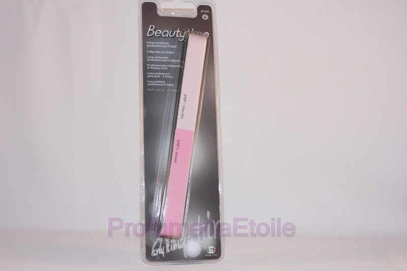BEAUTYTIME LIMA PER UNGHIE LUCIDANTE PROFESSIONALE 6 FASI BT204
