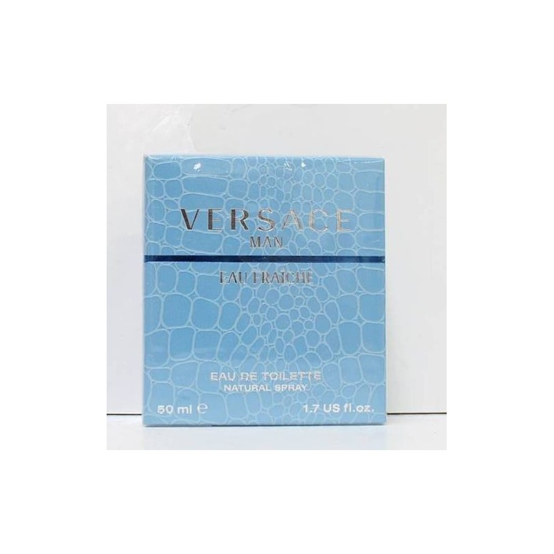 VERSACE MAN EAU FRAICHE PROFUMO UOMO EDT 50ML VAPO Perfume Men Spray