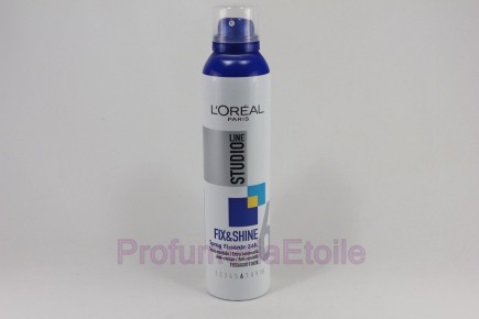 L'OREAL STUDIO LINE LACCA CAPELLI FIX & SHINE FISSAGGIO FORTE 250 ML  L'Oréal Paris 500105 Cura dei capelli