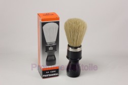 OMEGA PENNELLO DA BARBA IN PURA SETOLA PROFESSIONALE-ANELLO IN METALLO ART.10098 Omega 498030 Pennelli e ciotole rasatura