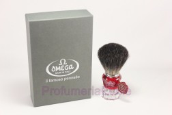 OMEGA PENNELLO DA BARBA IN TASSO NERO ART.652 Omega 498105 Pennelli e ciotole rasatura