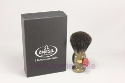OMEGA PENNELLO DA BARBA IN TASSO NERO ART.6224 Omega 498015 Pennelli e ciotole rasatura