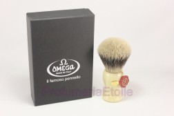 OMEGA PENNELLO DA BARBA IN TASSO SUPER ART.6213 Omega 498010 Pennelli e ciotole rasatura