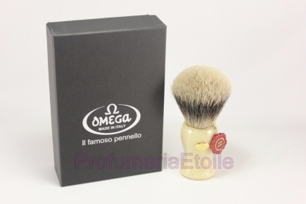OMEGA PENNELLO DA BARBA IN TASSO SUPER ART.6213 Omega 498010 Pennelli e ciotole rasatura