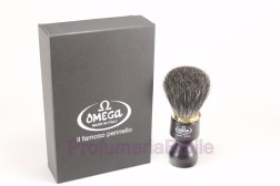 OMEGA PENNELLO DA BARBA IN TASSO NERO ART.6126 Omega 498060 Pennelli e ciotole rasatura