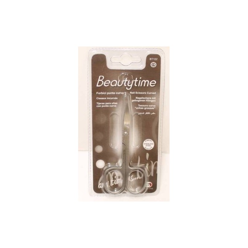 Beautytime Forbice Con Punta Curva Bt102