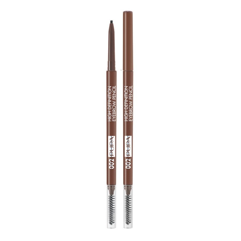 Pupa Eyebrow High Definition Pencil N 002 Brown Matita Sopracciglia Automatica