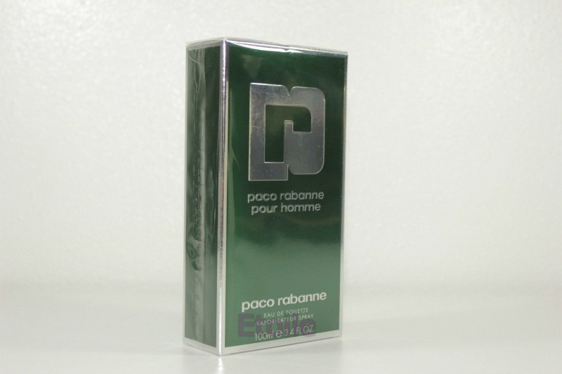 PACO RABANNE POUR  HOMME PROFUMO UOMO CLASSICO  EDT 100ML VAPO VERDE men