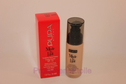 PUPA MADE TO LAST FOUNDATION N.040 MEDIUM BEIGE Fondotinta Tenuta Estrema Pupa 568254/040 Make up