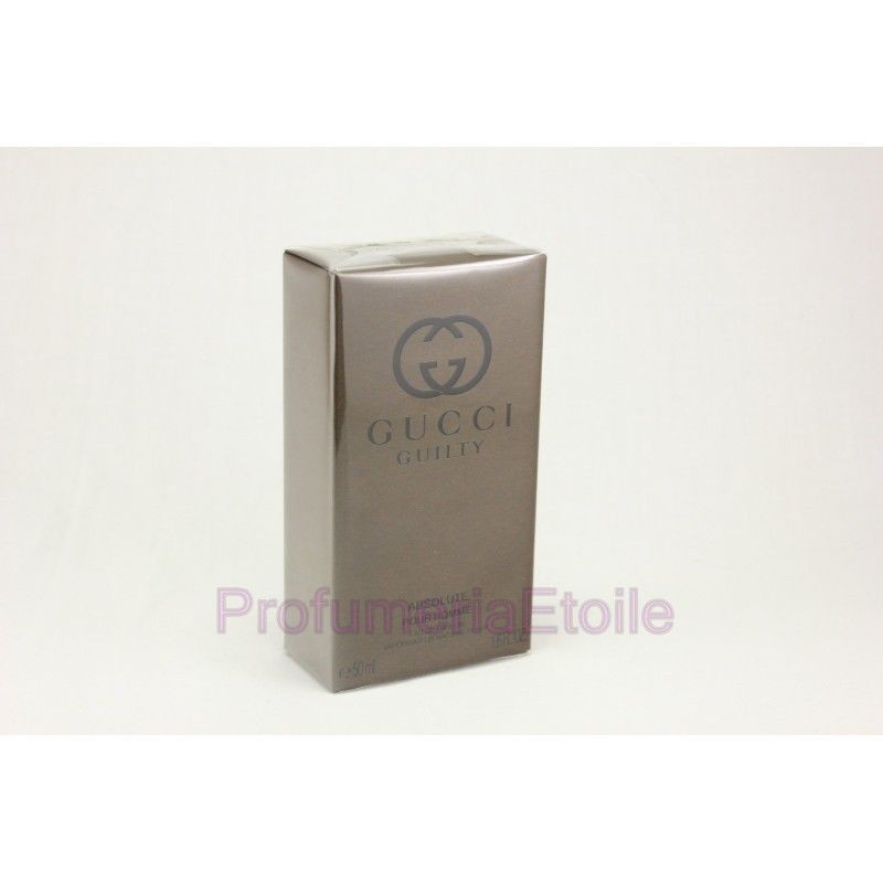 GUCCI GUILTY ABSOLUTE POUR HOMME PROFUMO UOMO EDP 50ML VAPO Perfume men