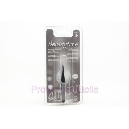 BEAUTYTIME PINZETTA APPUNTITA BT123 CON FINITURE IN CANNA DI FUCILE Beautytime 810352 Pinzette