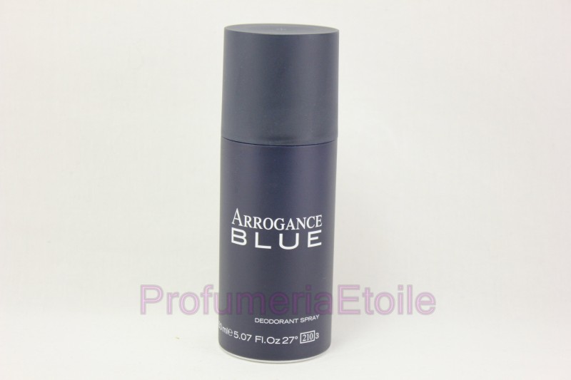 ARROGANCE BLUE DEODORANTE UOMO 150ML VAPO Deo men Spray