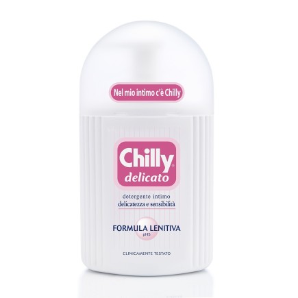 CHILLY DELICATO SAPONE DETERGENTE INTIMO 200ML FORMULA LENITIVA Chilly 641000 Detergenti corpo
