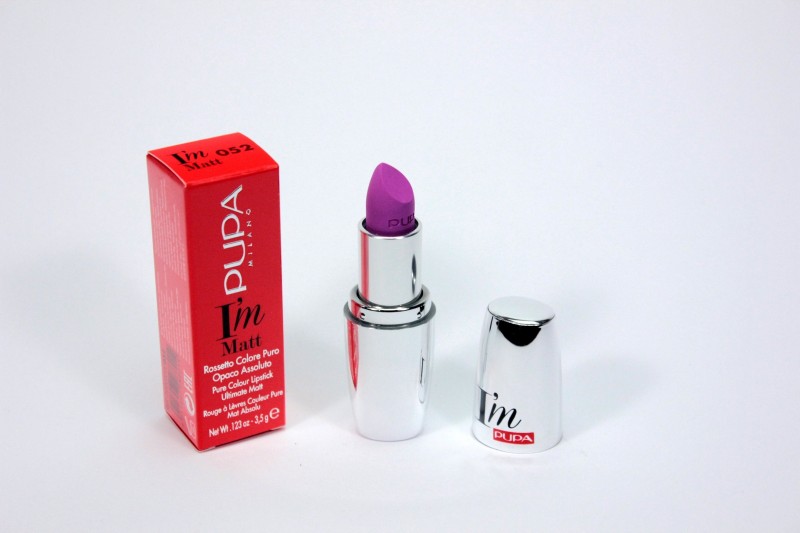 PUPA I'M MATT ROSSETTO LABBRA COLORE PURO OPACO ASSOLUTO N.052 SAVAGE CYCLAMEN