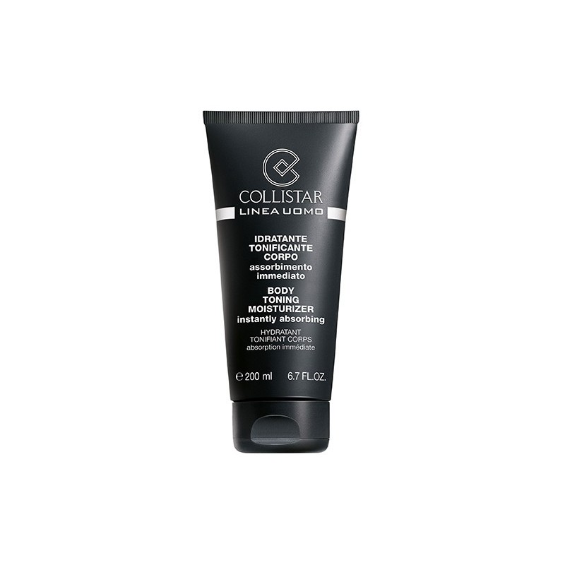 COLLISTAR LINEA UOMO IDRATANTE TONIFICANTE CORPO Assorbimento Immediato 200ML