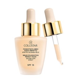 COLLISTAR FONDOTINTA SIERO NUDO PERFETTO EFFETTO SECONDA PELLE SPF15 N.1 AVORIO Collistar 185233/001 Make up